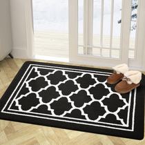 Tapete de porta interno Buganda Resist, absorvente de sujeira, antiderrapante, 48x32cm Tapete de porta interno Buganda Resist, absorvente de sujeira, antiderrapante, 48x32cm