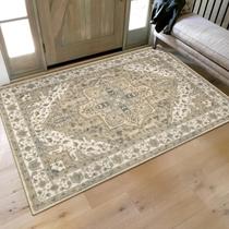 Tapete de porta interno Collive Retro Floor Mat 90x150cm Taupe