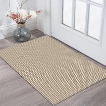Tapete de porta interno KOZYFLY Tapetes para áreas pequenas 60x90cm de algodão