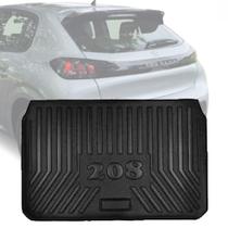 Tapete de Porta Malas com Borda Alta Específico Pra Peugeot 208 2021 a 2023 - B-000283