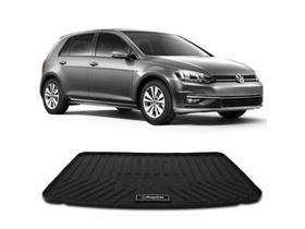 Tapete de Porta Malas Tipo Bandeja Volkswagen Golf 2014 2015 2016 2017 2018 2019 2020 Pvc Preto Impermeável com Bordas de Segurança Tapete de Porta Malas Tipo Bandeja Volkswagen Golf 2014 2015 2016 2017 2018 2019 2020 Pvc Preto Impermeável com Bordas de Segurança