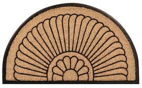 Tapete de Porta Meia Lua de Fibra de Coco Notrax 61x99 cm Tapete de Porta Meia Lua de Fibra de Coco Notrax 61x99 cm