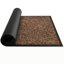 Tapete de Porta Mibao Dirt Trapper - 60x90cm - Marrom e Preto