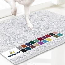 Tapete de porta Muddy Mat de microfibra superabsorvente 60x90cm branco Tapete de porta Muddy Mat de microfibra superabsorvente 60x90cm branco