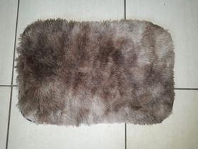 Tapete de porta peludo 40 x 55 mesclado Tapete de porta peludo 40 x 55 mesclado