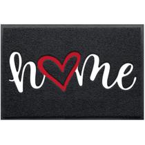 Tapete de porta StepLively Home Welcome Outdoor/Indoor 35x24cm Preto