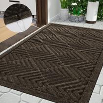 Tapete de porta Yimobra Outdoor Entrada Absorção de Água 29,5x17cm