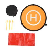 Tapete de pouso portátil Drone Landing Pad LJCM com faixas refletivas