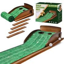 Tapete de Putting Green Partage 3 m para Golfe Indoor com Retorno de Bola Tapete de Putting Green Partage 3 m para Golfe Indoor com Retorno de Bola