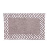 Tapete De Quarto Kids Infantil Bebê Algodão Retangular Vizapi Chevron 70x120Cm Cinza Gris Branco Tapete De Quarto Kids Infantil Bebê Algodão Retangular Vizapi Chevron 70x120Cm Cinza Gris Branco