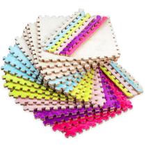 Tapete de quebra-cabeça Carpet Squares CARPETBOX 16 peças 49x49cm