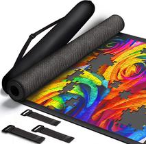 Tapete de quebra-cabeça Roll Up Yupyy Large 46x26 cm para 500-1500 peças Tapete de quebra-cabeça Roll Up Yupyy Large 46x26 cm para 500-1500 peças