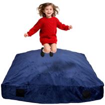 Tapete de Queda Sensory WOUDY Espuma 152x152 cm Azul