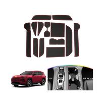Tapete de ranhura de porta SKTU para interior antiderrapante Toyota RAV4 2026