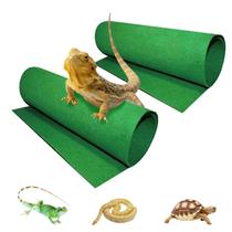 Tapete de réptil Terrarium Substrate Liner Tfwadmx 24x16in Tapete de réptil Terrarium Substrate Liner Tfwadmx 24x16in