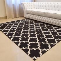 tapete de sala antiderrapante 2,00x1,50 tendência para sua casa - bello lar decorações