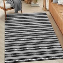 Tapete De Sala Antiderrapante Casablanca 2,00 X 2,50 Preto Tapete De Sala Antiderrapante Casablanca 2,00 X 2,50 Preto