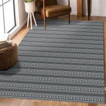 Tapete De Sala Antiderrapante Verona 1,32 X 1,00 Preto