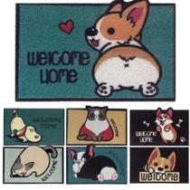 Tapete De Sala Casa Entrada Capacho Animais Pets Cachorros E Gatos Seja Bem Vindo 60cmx40cm Wincy