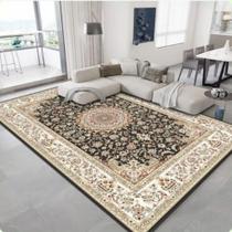 Tapete de sala cor creme