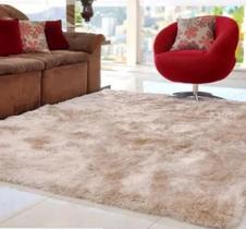 Tapete de sala grande felpudo luxuoso shaggy 3,00 x 2,00 m - ENXOVAIS FANTI