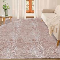 Tapete de Sala Lançamento Boho Valley 2,00 x 3,00 Anriderrapante cor Caramelo