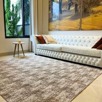 Tapete De Sala Marrom 2,00x2,00 Moderno Com Antiderrapante Tapete De Sala Marrom 2,00x2,00 Moderno Com Antiderrapante