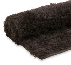 Tapete de sala Marrom bella liso jolitex 1,00 X 1,40