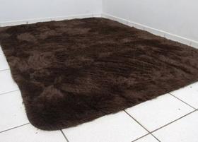 Tapete De Sala Ou Quarto Peludo Felpudo Luxo 2,00 X 1,40 Tabaco Liso Tapete De Sala Ou Quarto Peludo Felpudo Luxo 2,00 X 1,40 Tabaco Liso