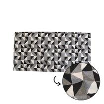 Tapete de Sala Quarto Escritório Geométrico Antiderrapante Emborrachado 1,00m x 1,40m Tapete de Sala Quarto Escritório Geométrico Antiderrapante Emborrachado 1,00m x 1,40m