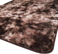 Tapete De Sala Quarto Felpudo Peludo 2,00 X 2,40 Costa Marrom mesclado Tapete De Sala Quarto Felpudo Peludo 2,00 X 2,40 Costa Marrom mesclado