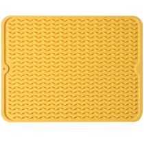 Tapete de secagem de louça de silicone MicoYang resistente ao calor 41 x 30 cm Tapete de secagem de louça de silicone MicoYang resistente ao calor 41 x 30 cm
