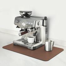 Tapete de secagem de pratos MIMORE 41x61 cm Borracha absorvente marrom
