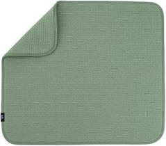 Tapete de secagem de pratos S&T INC. Microfibra absorvente 40x45cm Verde Sálvia Tapete de secagem de pratos S&T INC. Microfibra absorvente 40x45cm Verde Sálvia