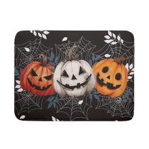 Tapete de secagem de pratos Sphragiyn 46x61cm Halloween Pumpkins
