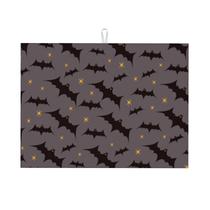 Tapete de secagem de pratos Star Bats Witchy 45x60cm de microfibra absorvente