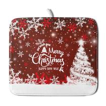 Tapete de secagem de pratos Sweetshow Happy New Year Red 40,6 x 45,7 cm Tapete de secagem de pratos Sweetshow Happy New Year Red 40,6 x 45,7 cm