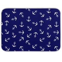 Tapete de secagem de pratos Wamika Nautical Retro Anchors 45x60cm Navy Tapete de secagem de pratos Wamika Nautical Retro Anchors 45x60cm Navy