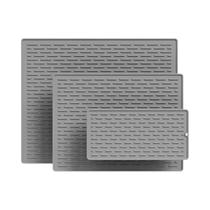 Tapete De Secagem De Silicone Antiderrapante Extra Grande, Protetor De Fogão E Bancada De Cozinha Tapete De Secagem De Silicone Antiderrapante Extra Grande, Protetor De Fogão E Bancada De Cozinha