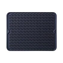 Tapete De Secagem De Talheres De Silicone Resistente Ao Calor Antiderrapante Tapete De Drenagem De
