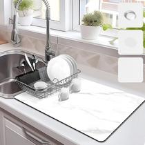 Tapete de secagem ZEAVOLA para bancadas de cozinha Tapete de café de borracha Tapete de secagem ZEAVOLA para bancadas de cozinha Tapete de café de borracha