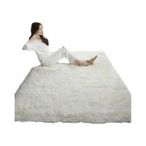 Tapete De Seda E Lã Em Cor Sólida VIKAMA, Quente E Resistente À Sujeira Para Quartos E Lados De Cama