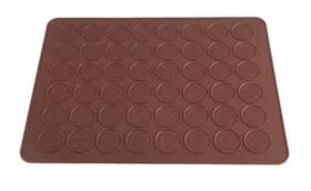Tapete de Silicone Antiaderente com 48 Cavidades p/ Macarons