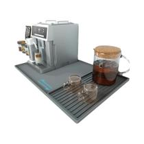 Tapete De Silicone Antiderrapante Para Café Com Bordas Elevadas Flexível E Seguro Para Lava-louças