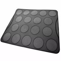 Tapete de Silicone com 18 Cavidades Para Macarrons Doupan