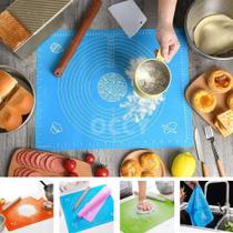 Tapete de Silicone Culinário 70x50 Pasta Americana 50cmx70