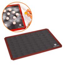 Tapete De Silicone e Fibra de Vidro Vazado 60x40 Cm para Assar Doce e Salgado Hercules