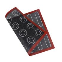 Tapete de Silicone Liquido e Fibra Vidro Pães Cookies 30x40