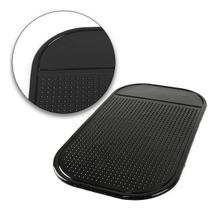Tapete de Silicone Painel Automotivo Lavável Preto Aderência Total Segurança Viagem Acessórios