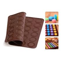 Tapete De Silicone Para Macarons Bem Casado Com 48 Cavidades
